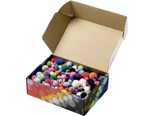 Pompons Folia 200 gram assorti