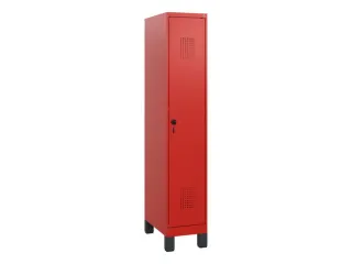 schoollocker,HxBxD 1630x300x500mm,1vak,vak B 300mm,draaigrendel,voeten - 2