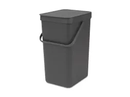 Afvalemmer Sort & Go 16 liter grijs, Brabantia