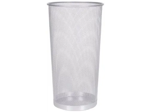 Parapluhouder 22,6 Liter Metaal Mesh Zilver