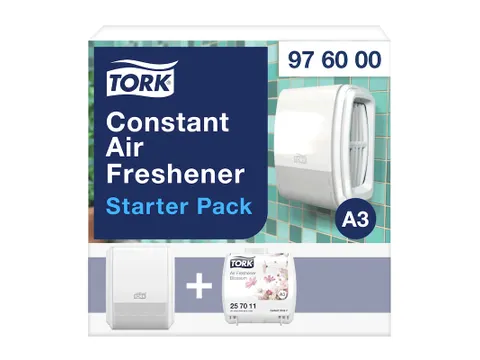 Tork 976000 Constante Luchtverfrisser Start Pakket Elevation Wit