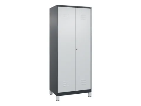 locker voor scheiding van kleding,HxBxD 1850x800x500mm,2vak