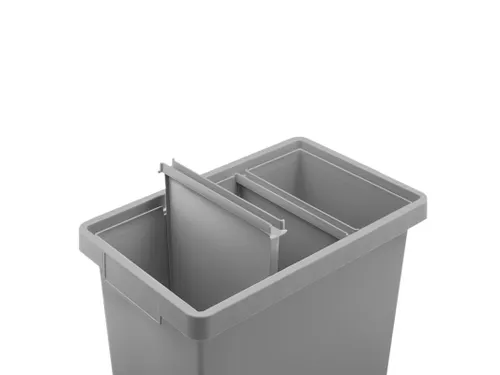 Polymax Afvalscheidingsbak 40 Liter Grijs Groen Geel Blauw