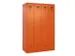 locker voor scheiding van kleding,HxBxD 1850x1200x500mm,4vak