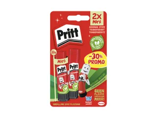 Lijmstift Pritt Original Mini 11gr blister à 2 stuks Promo - 2