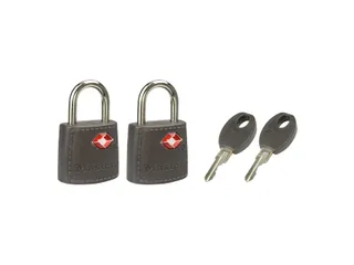 Hangslot Masterlock 2 gelijksluitend ABS cover TSA assorti kleur - 2
