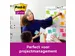 Memoblok Post-it 654 SS 76x76mm colour 8+4