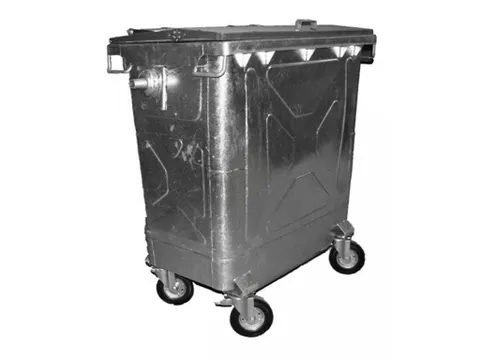 Staalverzinkte container 770 liter