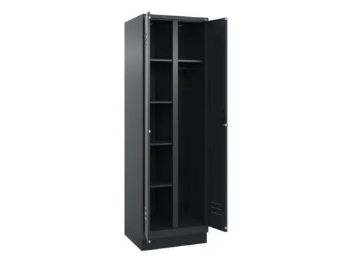 wasgoedverdeelkast,HxBxD 1950x600x500mm,vak B 300mm,draaigrendel
