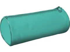 Pennenetui Kangaro rond 20x8.5cm pastel blauw