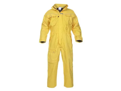 Hydrowear Protective Clothing Kopenhagen regenoverall, geel, maat M, p