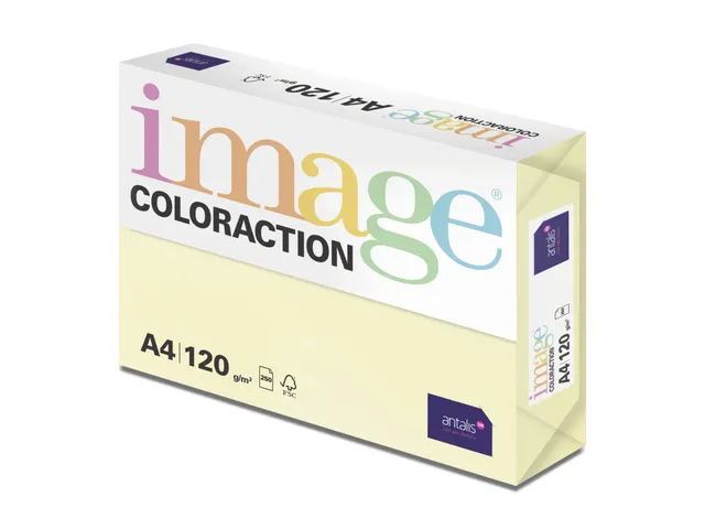 Papier copieur Desert Jaune clair A4 120g 250 feuilles