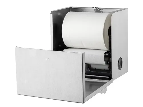 RVS Handdoekrol Dispenser Autocut