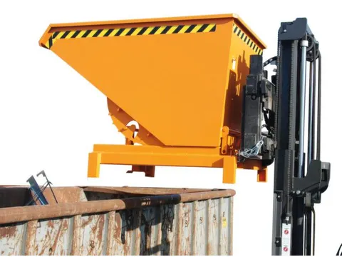 Zwaarlast-kiepbak,HxLxB 1230x1755x1880mm,2,1m³,draagverm. 4000kg