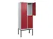 dubbeldekse locker,HxBxD 2120x800x500mm,2x2vak.,vak B 400mm