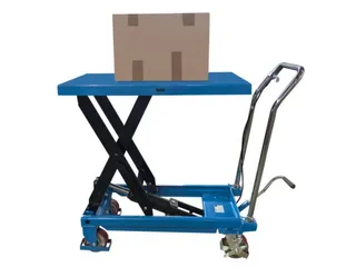 mobiele schaarheftafel,draagverm. 500kg,platform LxB 850x500mm - 2