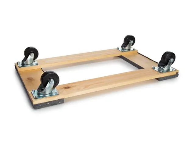 Support Roulant Pour Meubles - Rectangulaire - 760x460mm - Charge m