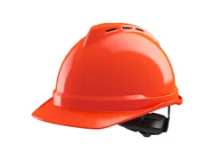 MSA V-Gard 500 G462 veiligheidshelm, ABS, met ventilatie, oranje, per