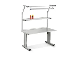 legbord,v. montagetafel,v. tafel B 1500mm,HxD 25x310mm,draagverm. 50kg - 3