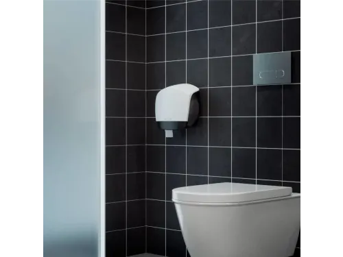 Toiletpapierdispenser Katrin Gigant L jumbo groot wit 82148