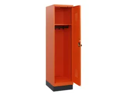 schoollocker,HxBxD 1630x400x500mm,1vak,vak B 400mm,draaigrendel,sokkel