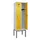 locker,HxBxD 2120x600x500mm,2vak,vak B 300mm,draaigrendel