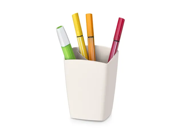 Pot a crayons beige - ClassicFrance, recycle, blauer