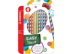 Kleurpotloden Stabilo Easycolor Rechtshandig 12stuks Assorti