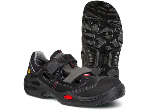 Chaussures de sécurité basses Jalas 1605 S1P, SRC, ESD, noires, poin