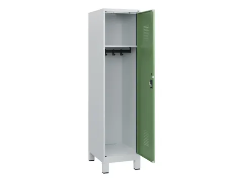 schoollocker,HxBxD 1630x400x500mm,1vak,vak B 400mm,cil.-slot,voeten