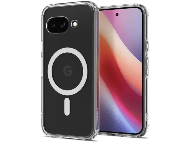 Spigen Case ACS09043 Google Pixel 9A Ultra Hybrid MagFit Clear wit