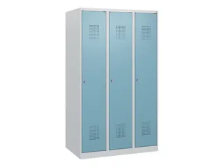schoollocker,HxBxD 1530x900x500mm,3vak,vak B 300mm,cil.-slot - 2