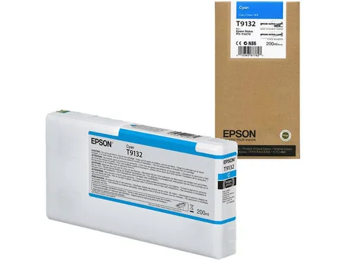 Inkcartridge Epson C13T913200 Cyaan 200Ml