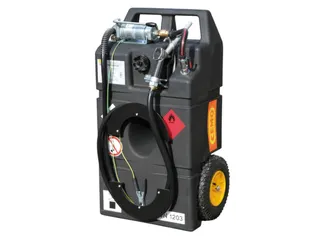 brandstoftrolley,95l,m. handpomp,tapventiel,HxLxB 430x1000x590mm - 1