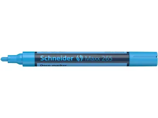Krijtmarker Schneider Maxx 265 blauw - 8
