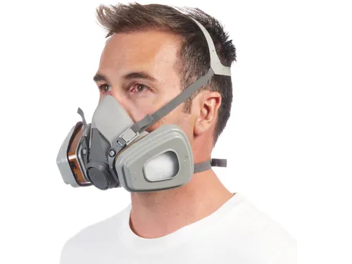 mondmasker vervangbare filters herbruikbaar A2P2