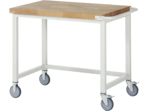 Werkbank Hxbxd 880x1000x700mm Beukenhouten Werkblad Duwbeugel