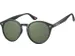 Zonnebril Montana met groen G15 rond glas zwart