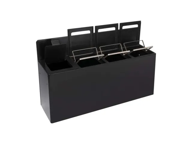 Unité de tri des déchets murale 4x15 litres