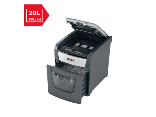 Papiervernietiger Rexel Optimum Auto+ 50X P-4 snippers 4x28mm