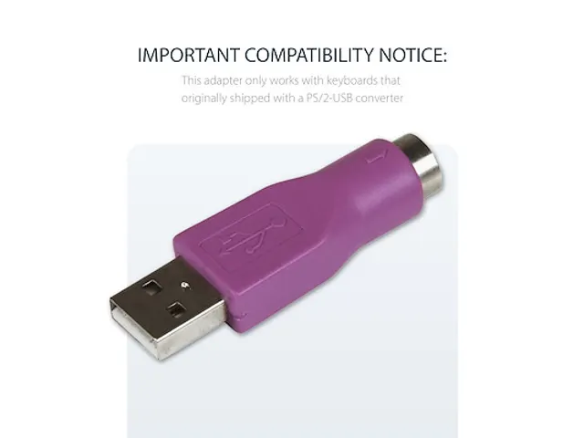 Adaptateur de rechange pour clavier PS2 vers USB F/M