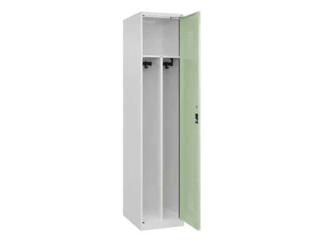 locker voor scheiding van kleding,HxBxD 1850x400x500mm,1vak