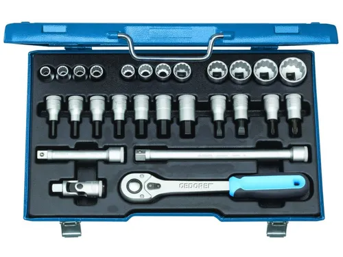 D 19 IMU-10 Dopsleutelset 1/2 inch,27-delig,UD-profiel,10-30mm