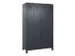 locker voor scheiding van kleding,HxBxD 1950x1200x500mm,4vak
