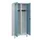 locker voor scheiding van kleding,HxBxD 1950x800x500mm,2vak