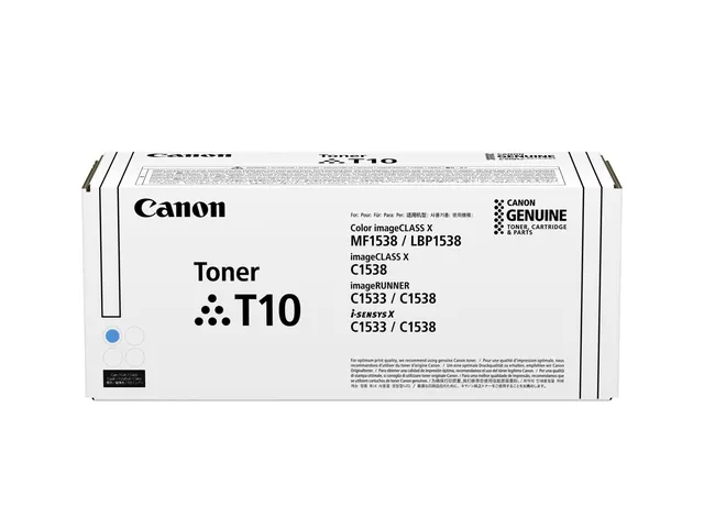 Tonercartridge Canon T10 blauw