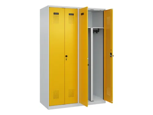 PBM-locker,HxBxD 1850x1200x500mm,4vak,vak B 300mm,draaigrendel