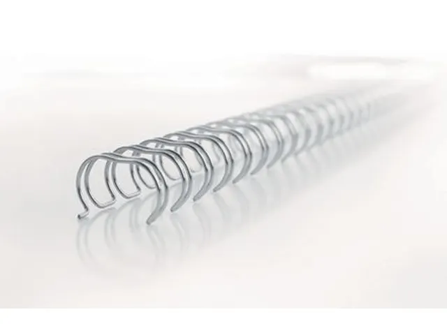 Draadrug GBC 6mm 34-rings A4 zilver 100stuks