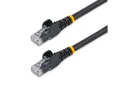 Cat6 patchkabel met snagless RJ45 connectors 2 meter zwart