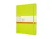 Carnet Moleskine XL 190x250mm ligné couverture rigide vert citron